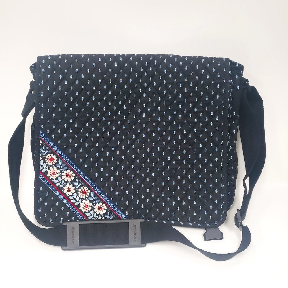 Vera Bradley Laptop Bag Alpine Black